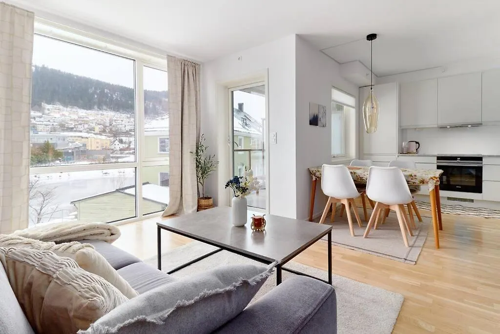 Bergen'S Finest: Sleek Oasis With Two Bedroom 0*, Bergen Norway